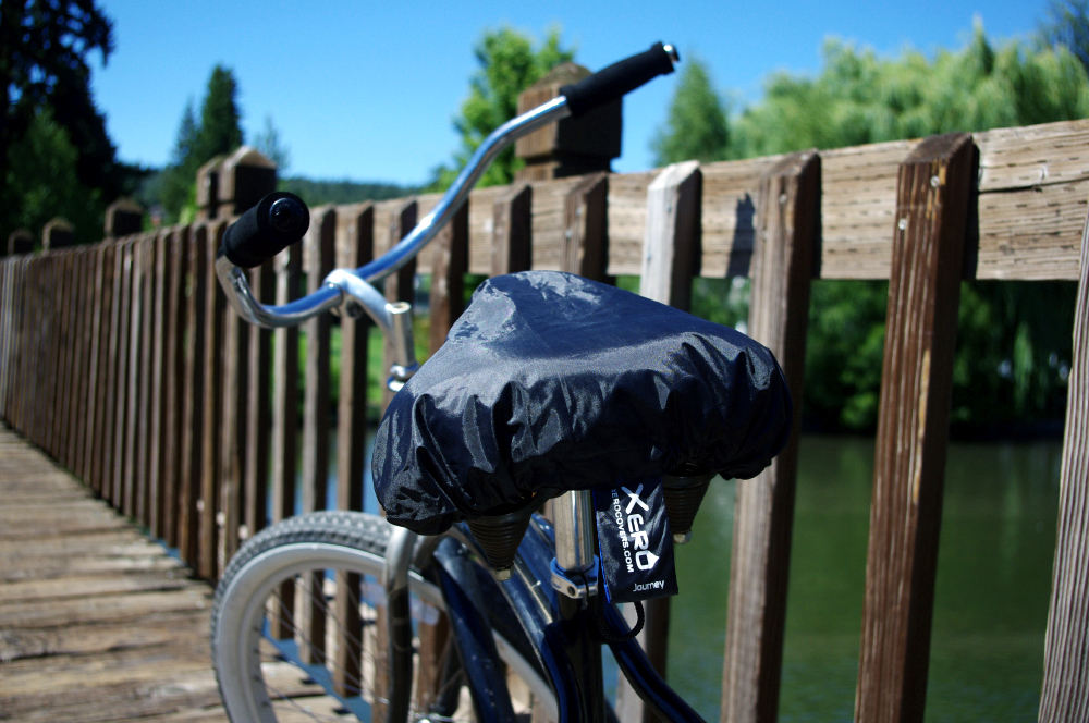 Xerocovers Waterproof Bike Seat Covers And Snack Sleeves - Water Resistant Bike Seat Cover